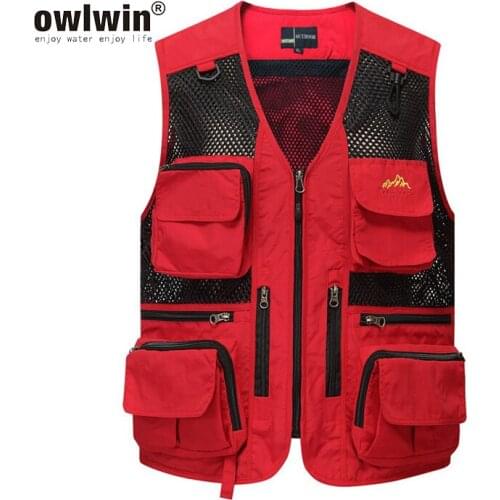 Outdoor Angeln Westen Quick Dry Atmungsaktive Multi Pocket Mesh Jacken Fotografie Wandern Weste Armee grün fisch Weste