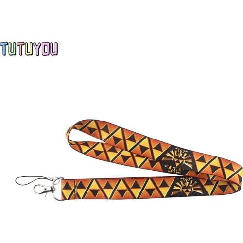 PC2334 Cartoon Painting Lanyard Badge ID Lanyards Mobile Phone Rope Key Lanyard Neck Straps Accessories