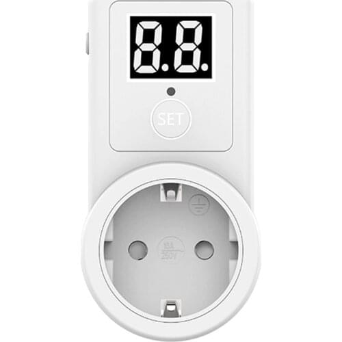 Countdown Switch Two Digit Display Countdown Timer Time Control Telephone Battery Electric Vehicle Charging 10A EU Plug