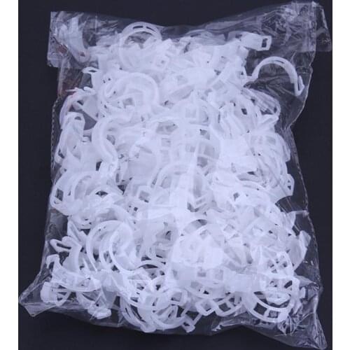 50/100/200PC Plant Support Garden for Vine Vegetable Tomato to Grow Upright Garden Supplies Plant Support Clips Trellis