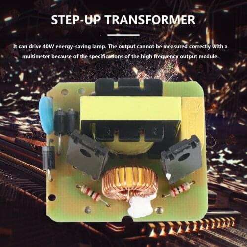 DC-AC/DC Inverter 12V to 220V Boost Step Up Power Supply Module 40W Dual Channel Inverse Converter Board Single Template