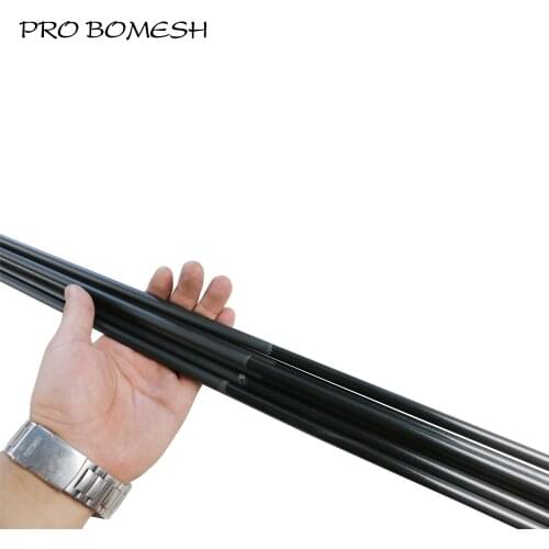 Pro Bomesh 2 Blanks 2.06m MH 1 Section Carbon Fiber Rod Blank Bass Rod Blank DIY Fishing Rod Building Material Pole