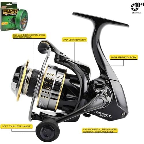 Fishing Wheel 6.2:1 Fishing Reel 2000H-6000H Spinning Reel 15KG/33LBs Carbon Fiber Drag Power Carp Fishing Tackles