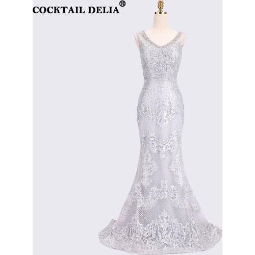 Sliver Mermaid Sweetheart Evening Dresses 2021 Dubai Flowers Beading Sexy Formal Dress Design Plus Size Party Scalloped Gown