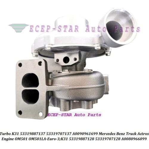 Turbo K31 53319887137 53319707137 A0090961699 53319887128 A0080966099 For Mercedes Benz Truck Actros OM501 OM501LA Euro-3 11.95L