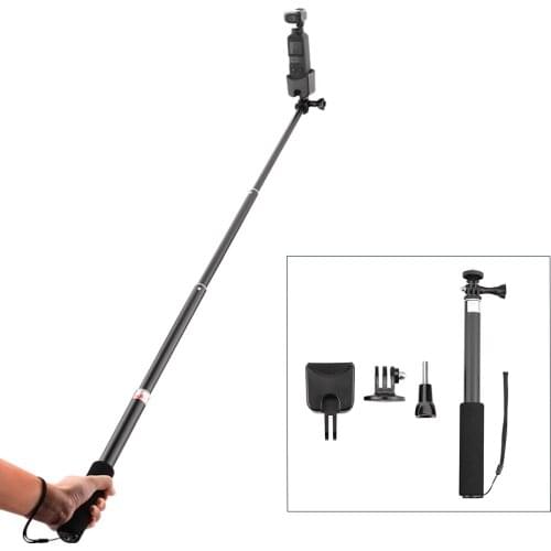 Extension Pole Fixed Base Adapter Extension Base Mounting Bracket for DJI Osmo Pocket Gimbal Action Camera Accessories
