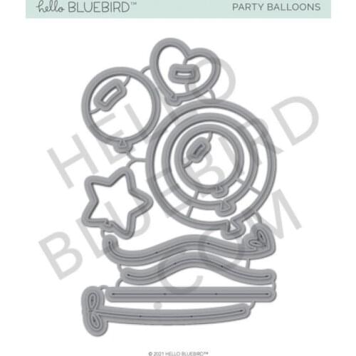 2021 AliliArts Metal Cutting Dies Party Balloons diy Scrapbooking Photo Album Decorative Embossing PaperCard Crafts Die