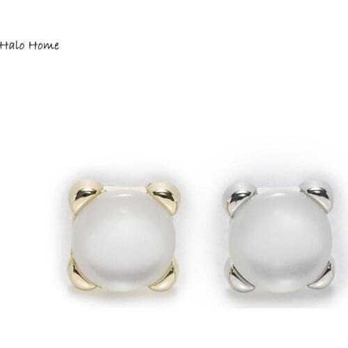 5pcs Small Square Shape Metal Shank Shirt Button Sewing Scrapbooking Apparel Supplies Gift Craft Accessories Decor Enamel 12mm