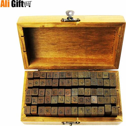 New 2021Standardized Stamps English Letter Stamp Anglais Cursive Digital English Stamp Wooden AlPhaBet Digital Letters Seal Set