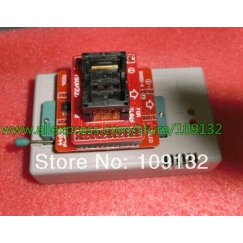 Free Shipping TSOP48 IC Adapter For MiniPro TL866 Universal Programmer TSOP48 Sockets for TL866A TL866CS TL866II PLUS