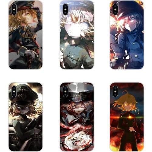 Accessories Phone Shell Covers Japan Anime youjo senki For Samsung Galaxy S2 S3 S4 S5 Mini S6 S7 Edge S8 S9 S10E Lite Plus