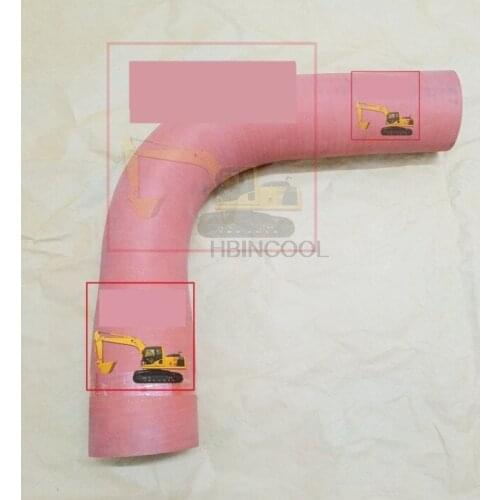 For Komatsu PC Loader accessories WA 380-3 Cooler Pipe Water Pipe Imported products high-quality loader accessories
