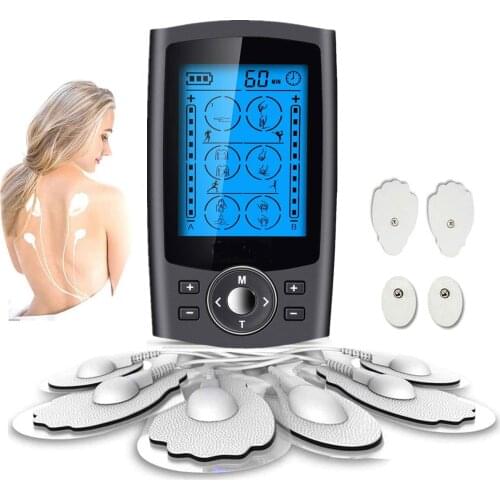 TENS Acupuncture Electrice Muscle Stimulator Therapy Meridians Physiotherapy EMS Electronic Pulse Massager Device Tance for Pain