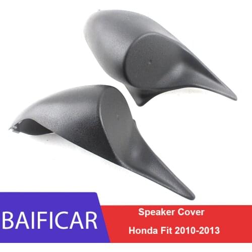 Baificar Brand New High Quality Black Modified Triangle Head Speakers Car Audio Trumpet Cover For Honda Fit 2010-2013