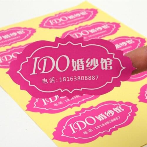 Safety PP fruit juice bottle labels, waterproof self adhesive label