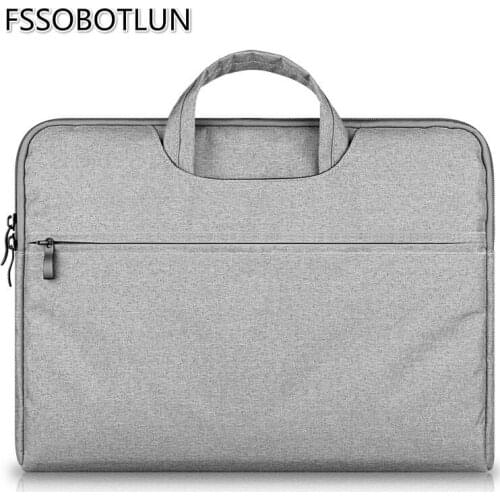 Charmsunsleeve For Macbook 12 inch Air13 Pro15.6" 11 14 Laptop Case Business Documentary Bag