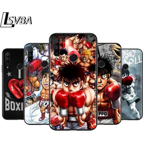 Hajime no ippo Anime for Huawei Honor 30 20S 20 10i 9S 9A 9C 9X 8X 10 9 Lite 8A 7C 7A Pro Phone Case Black Cover