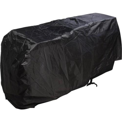 Black Heavy Duty Waterproof Weather Cover Outdoor Patio Garden Sun Lounger Sunbed Dust All-Purpose Covers