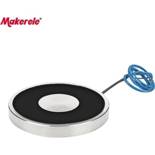 MK70/9 DIY Strong Electromagnet Mini Holding Electric Magnet Lifting 20kg/200N Solenoid Sucker Electromagnet DC 6V 12V 24V