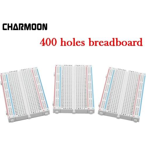 Mini breadboard 400 holes Solderless PCB Breadboard Mini Universal Test Protoboard DIY Bread Board Circuit Board For arduino