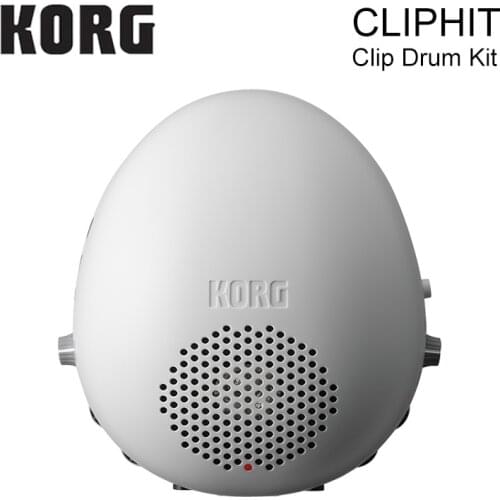 Korg CLIPHIT Drum Set in White CLIP DRUM KIT drum module with sensor clip technology Drum traning helper drum
