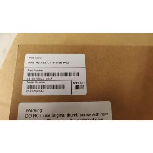 Original and new Print head for TTP-346MU, TTP-346M pro printhead, 300 dpi