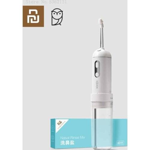 Miaomiaoce Portable Nasal Aspirator Electric Nose Cleaner Pulse Water Flow Rechargeable Safety Sanitation Nasal Patency Tool