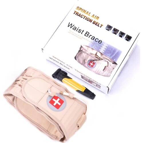 Alileader Belt Support Traction Belt Backache Pain Release Massager Spinal Lumbar Support Back Waist Massager Health Care Tool