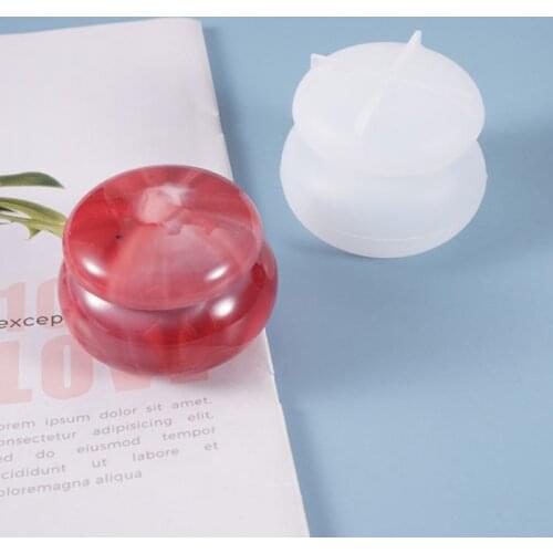 Transparent Storage tank/Box Shape Silicone Mould Resin Decorative Craft DIY Mold epoxy resin molds for jewelry