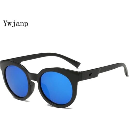 Ywjanp Kids Sunglasses Colorful Reflective Mirror sunglasses Children Boy Girl Baby Protection Eyewear Shades Goggles UV400