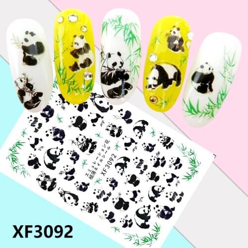 Factory Sale New 500packs Japan Styles Nail Foil 3D Fresh flowers Nail Art Stickers Nail Decals Nail Sticker Free Shipping