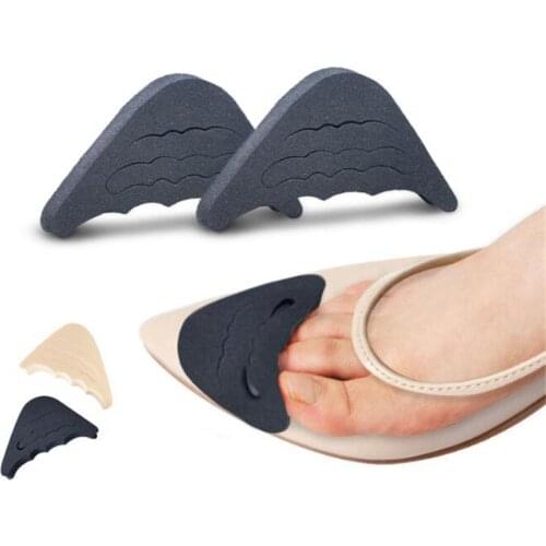 1 Pair Women High Heel Half Forefoot Insert Toe Plug Cushion Pain Relief Protector Big Shoes Toe Front Filler Adjustment