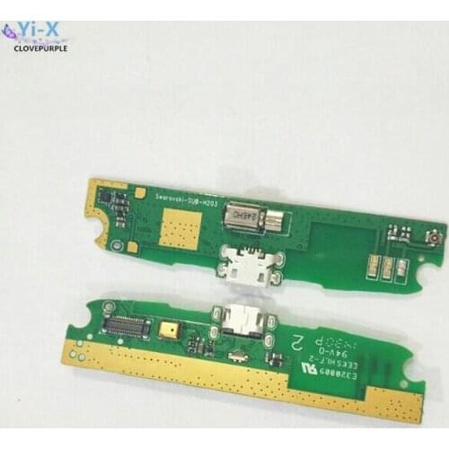 1PCS Micro USB Charging Port Charger Dock Plug Connector Flex Cable Board & Microphone For Lenovo S820 Replacement Parts