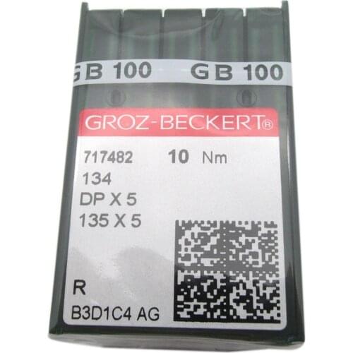 100 # DPX5 Groz-Beckert 134 135X5 DPX5 SY1955 Sewing Machine Needle FIT FOR SINGER PFAFF