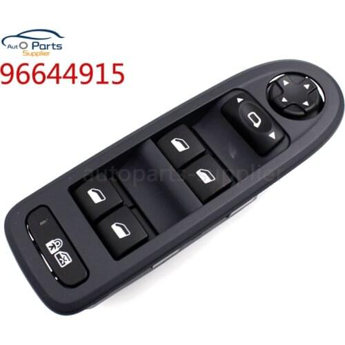 96644915 Power Window Switch For Peugeot 308 5 Door Hatchback Wagon Master Window Switch 2008-2013