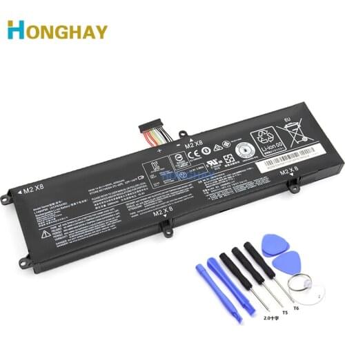 HONGHAY 14.8V 60WH Genuine L14M4PB0 Laptop Battery For Lenovo Rescuer 14/15 14ISK 14ISE 14IFI 15ISK L14S4PB0
