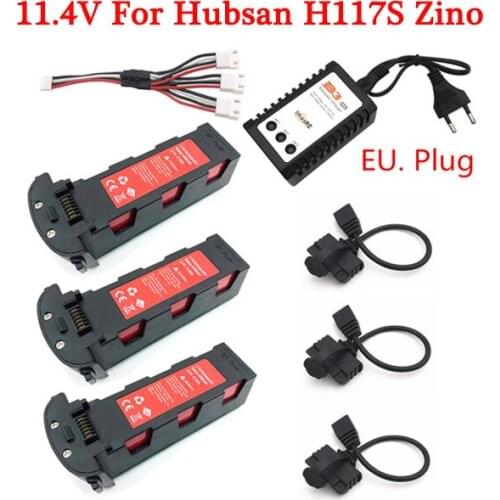 Upgrade 11.4v 4200mAh Battery for Hubsan H117S Zino GPS RC Quadcopter Spare Parts 11.4V Battery For RC FPV Racing Camera Drones