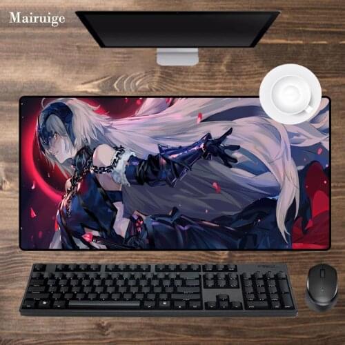 Mature Sexy Girl Pattern Large Anime Mouse Pad Non-slip Office Game Keyboard Desk Mat XXL Laptop PC Lockedge Gaming Accessories