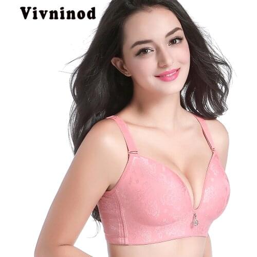 New no Rims Printing Womens Comfor Seamless Bra CD cup Push Up Madam brassiere wire free plus size Sexy Underwear Bra for women