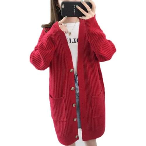 CAN XIN LCY Women's Knitted Cardigans