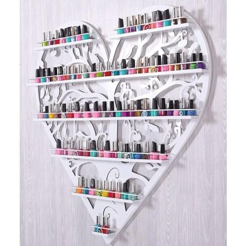 Home decor Nail polish, perfume iron wall rack shelf display cabinet nail shop display wall mount makeup