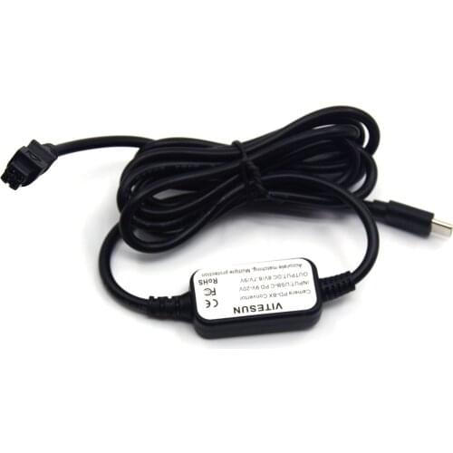 EH-5 EH5A USB Type-C Power Bank Cable for Nikon EP-5 EP-5A EP-5C DC Coupler and D700 D300s D100 D90 D80 D70 Camera