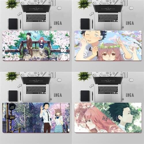 FHNBLJ High Quality the shape of voice Koe No Katachi Laptop Gaming Mice Mousepad Free Shipping Large Mouse Pad Keyboards Mat