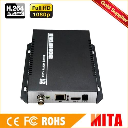 HD MPEG-4 AVC H.264 CVBS+hdmi encoder independent for IP stream with UDP TCP ONVIF wireless hd sdi