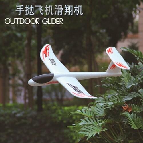 Tobay Toy New Arrival Epp Foam Plane Launch Throwing Aircraft Inertial Foam EVA Airplane Model Toy Outdoor Sport Toy For Kids