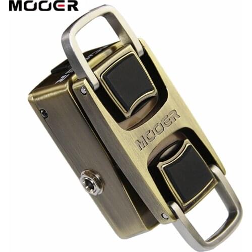 MOOER The Wahter Guitar Pedal Wah Guitar Effect Pedal Pressure Sensing Switch Dual Switching Modes Full Metal Shell Guitar Parts