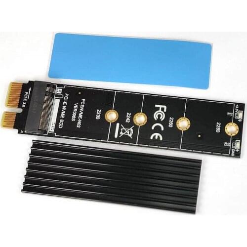 PCI-E to M.2 hard drive NVME adapter card Optane SSD hard drive card reader 1X test card