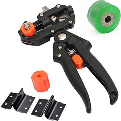 Garden Tools Chopper Fruit Tree Pruning Shears Scissor Grafting Tool with 2 Blades Pruner Tree Cutting Tools Grafting Tape