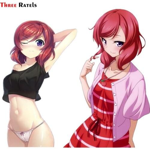 Three Ratels FC812 Anime Girl Nishikino Maki LOVE LIVE Car Windshield Sticker Laptop Decal