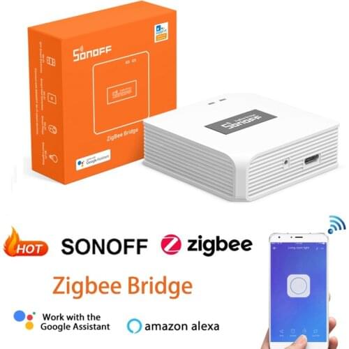 SONOFF ZBBridge Smart Zigbee Bridge Remotely control ZigBee and Wi-Fi devices on eWeLink APP Works With Alexa Google